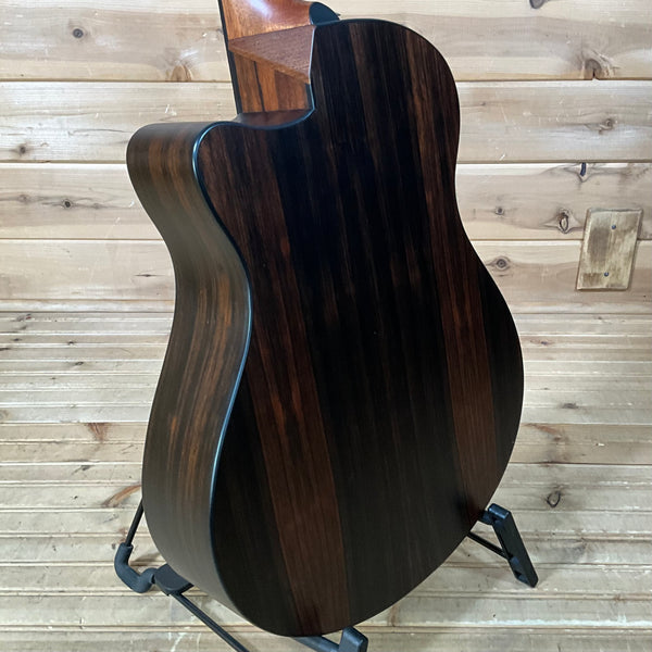 Ibanez AAM70CETBN Acoustic Guitar - Transparent Charcoal Burst Low Gloss