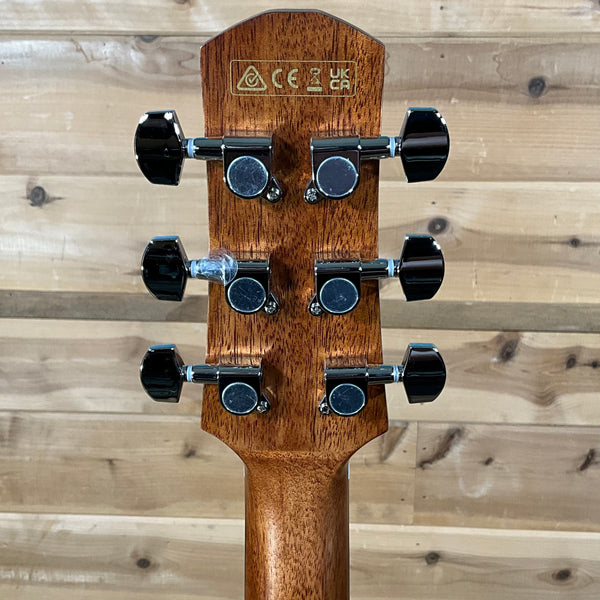 Ibanez AAM70CETBN Acoustic Guitar - Transparent Charcoal Burst Low Gloss