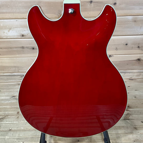 Ibanez Artcore AS7312TCD Electric Guitar - Transparent Cherry Red