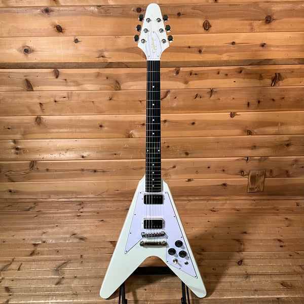 Epiphone Flying V 70s Electric Guitar - Classic White