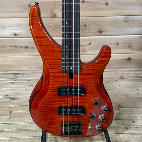 Yamaha TRBX604FM 4-String Electric Bass Guitar - Caramel Brown