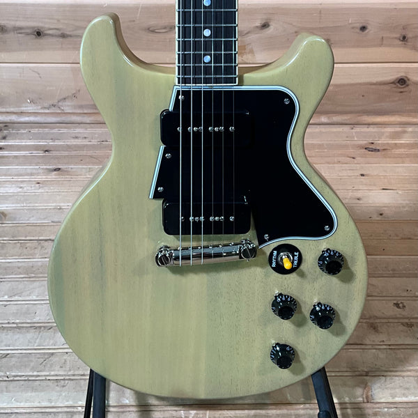 Epiphone 1960 Les Paul Special Double Cut Reissue Electric Guitar - TV Yellow