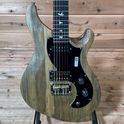 PRS S2 Vela Black Limba Wood Library Electric Guitar - Natural