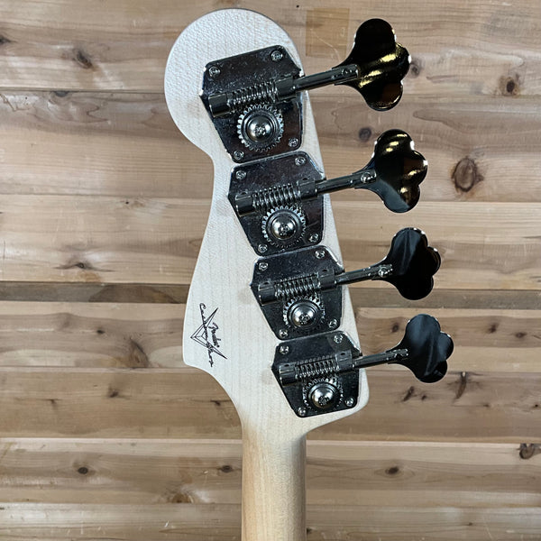 Fender Custom Shop 1964 Jazz Electric Bass NOS Guitar - Ebony Transparent w/Painted Headcap