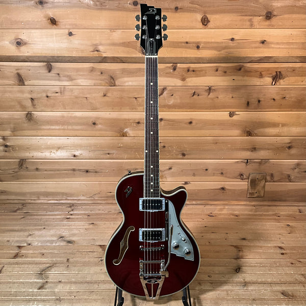 Duesenberg Starplayer TV Semi-Hollow Electric Guitar - Balboa Pearl Red