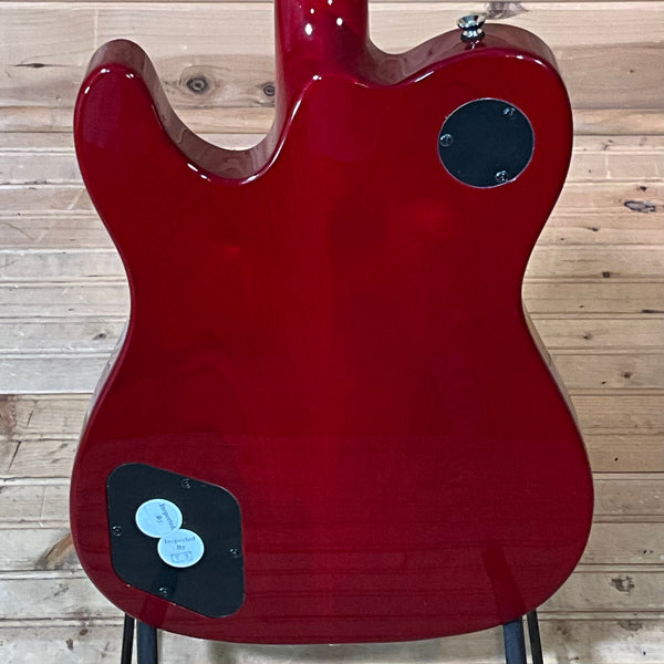 Fender Jim Adkins JA-90 Telecaster Thinline Electric Guitar - Crimson Red Transparent