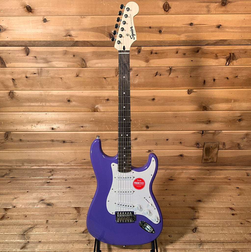 Squier Sonic Stratocaster Electric Guitar - Ultraviolet - Huber