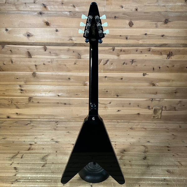 Epiphone Jimi Hendrix "Love Drops" Flying V Left Handed Electric Guitar - Ebony
