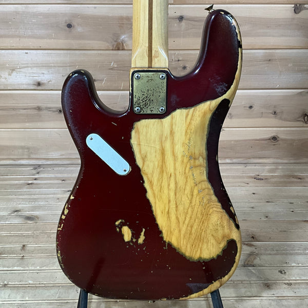 Fender 1980 Precision Special Electric Bass Guitar USED - Candy Apple Red