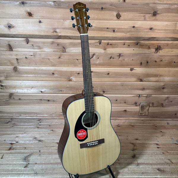 Fender CD-60S Left Handed Acoustic Guitar - Natural