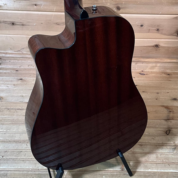 Fender CD-60SCE Dreadnought Acoustic Guitar - Natural