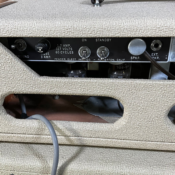 Fender Vintage 1963 Bassman Amplifier Set USED