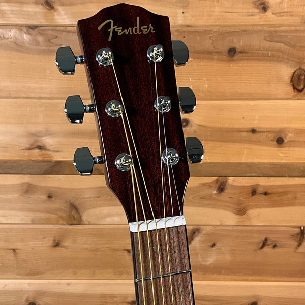 Fender CD-60SCE Dreadnought Acoustic Guitar - All Mahogany