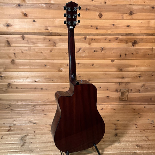 Fender CD-60SCE Dreadnought Acoustic Guitar - All Mahogany