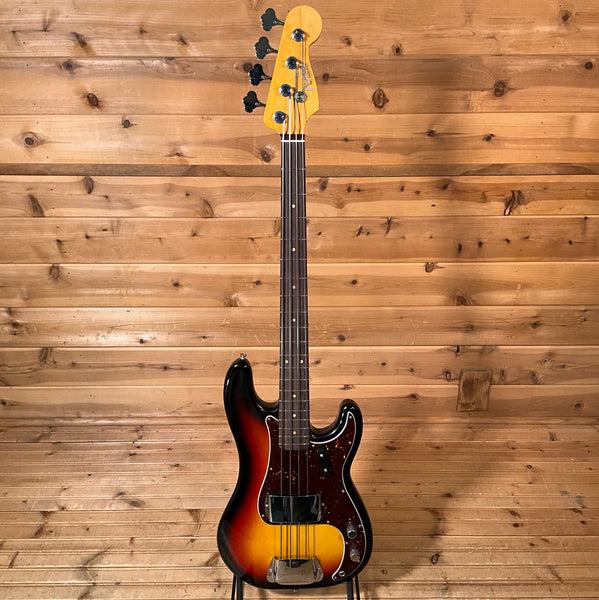 Fender James Jamerson 1962 Precision Electric Bass Guitar - 3-Tone Sunburst