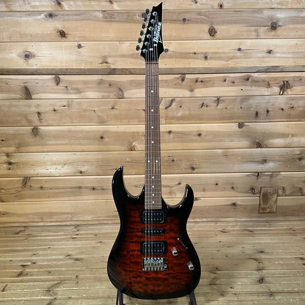 Ibanez GRX70QASB Electric Guitar - Sunburst