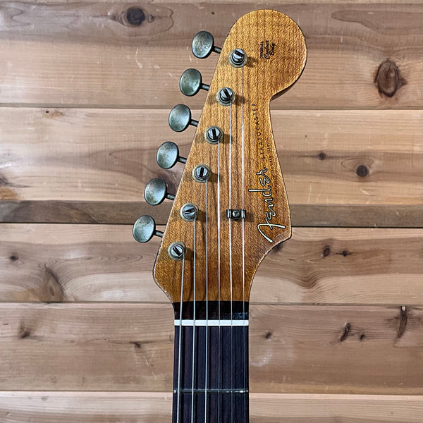 Fender Custom Shop 1960 Stratocaster Relic Electric Guitar - Olive Drab Green
