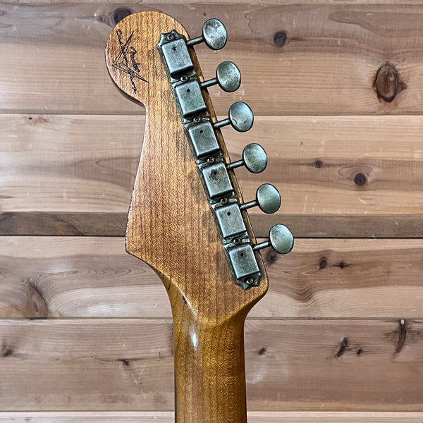 Fender Custom Shop 1960 Stratocaster Relic Electric Guitar - Olive Drab Green