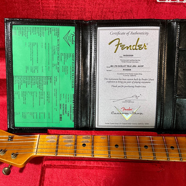 Fender Custom Shop Limited Ocelot Telecaster - Aged Copper