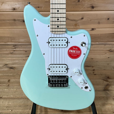 Squier Mini Jazzmaster HH Electric Guitar - Surf Green