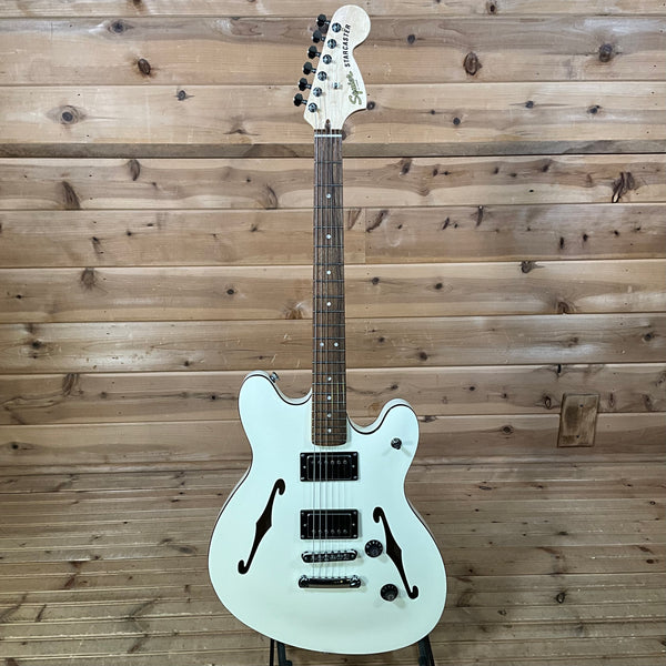 Squier Affinity Series Starcaster Deluxe Electric Guitar - Olympic White