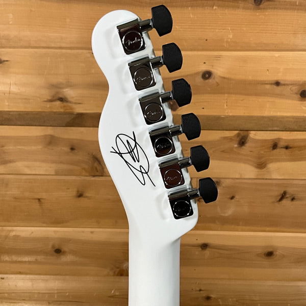 Fender Limited Edition Finneas American Acoustasonic Telecaster Electric Guitar - Satin Artic White