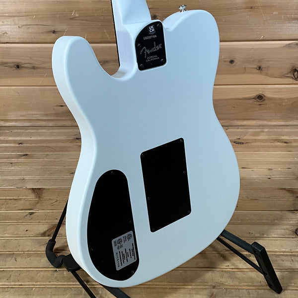 Fender Limited Edition Finneas American Acoustasonic Telecaster Electric Guitar - Satin Artic White
