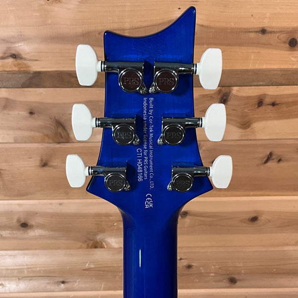 PRS SE Custom 24-08 Quilt Package Electric Guitar - Lake Blue