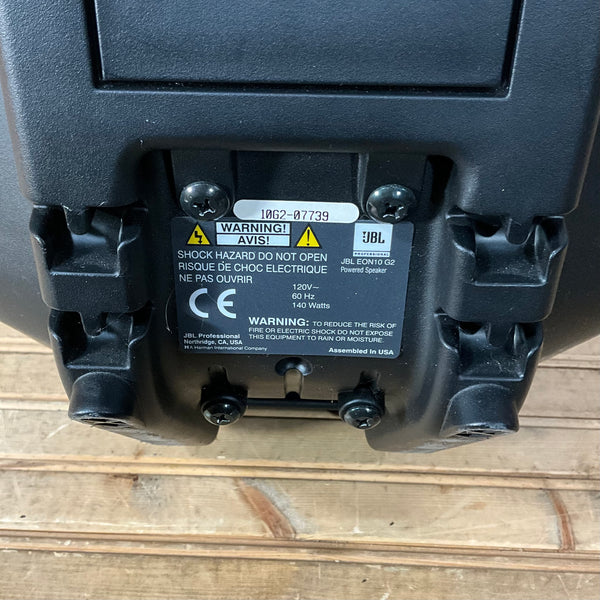 JBL EON 10 G2 Powered Speaker USED
