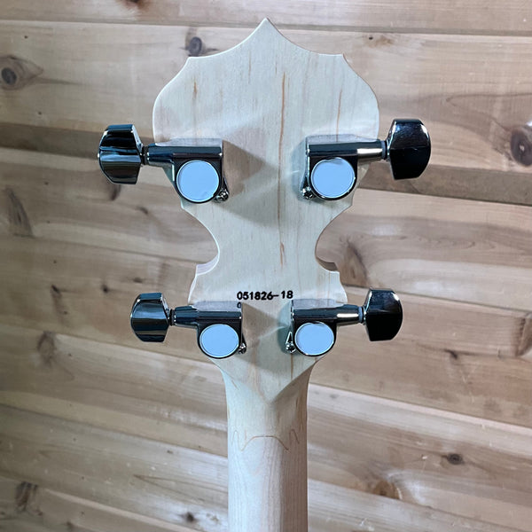 Deering Goodtime Two 5-String Banjo with Resonator - Natural Blonde Satin