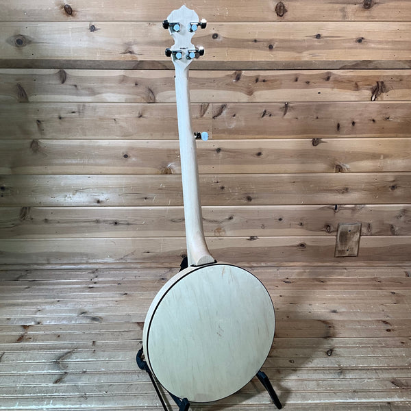 Deering Goodtime Two 5-String Banjo with Resonator - Natural Blonde Satin