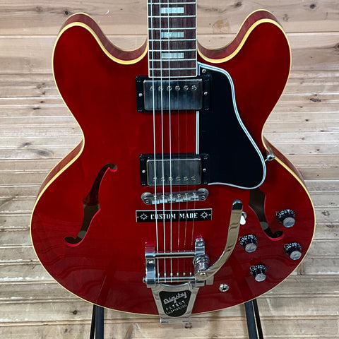 Gibson Custom M2M 1964 ES-335 w/ Bigsby Reissue VOS Electric Guitar - '60s Cherry