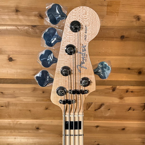 Fender Custom Shop Custom Classic V Electric Jazz Bass Guitar - Violin Burst