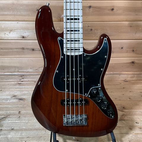 Fender Custom Shop Custom Classic V Electric Jazz Bass Guitar - Violin Burst