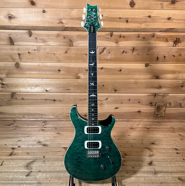 PRS SE Custom 24 Quilt Electric Guitar - Teal Black