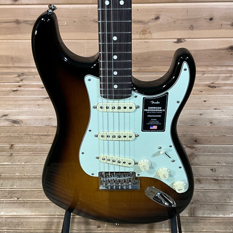 Fender American Professional II Stratocaster Electric Guitar - Anniversary 2-Color Sunburst