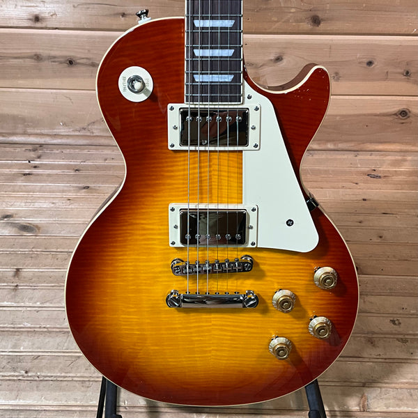 Epiphone Les Paul Standard 50s Figured Electric Guitar - Washed Cherry Sunburst
