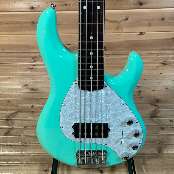 Ernie Ball Music Man StingRay5 Special 5-String Electric Bass - Laguna Green