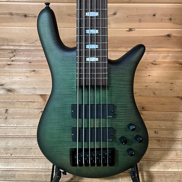 Spector Euro 6LX 6-String Electric Bass Guitar - Haunted Moss