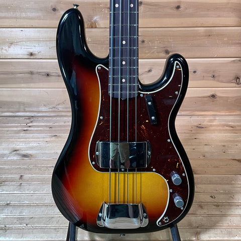 Fender James Jamerson 1962 Precision Electric Bass Guitar - 3-Tone Sunburst