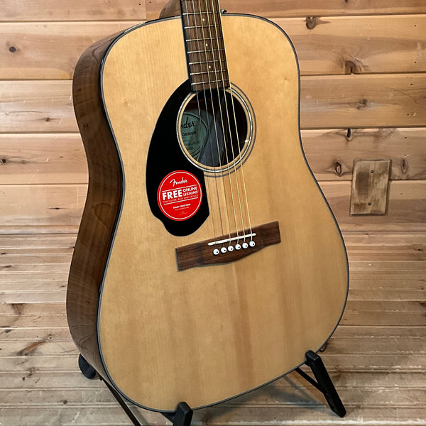 Fender CD-60S Left Handed Acoustic Guitar - Natural