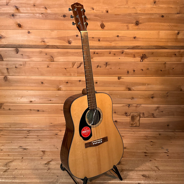 Fender CD-60S Left Handed Acoustic Guitar - Natural