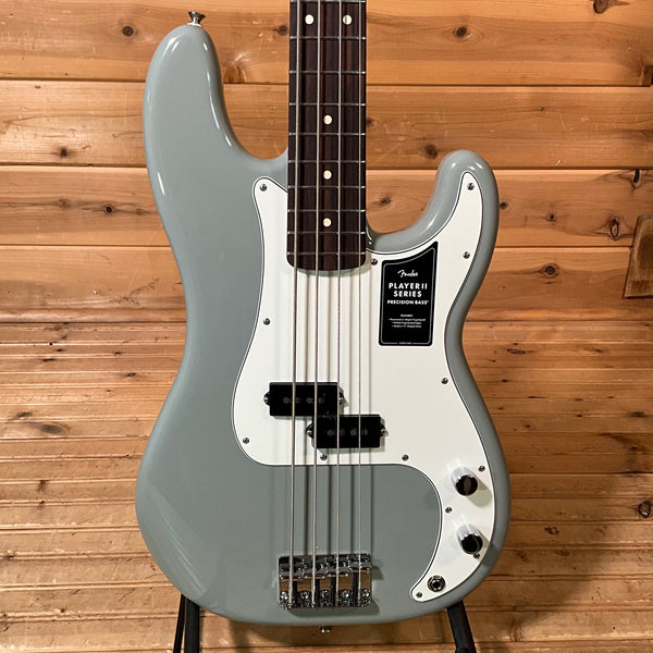 Fender Player II Precision Electric Bass Guitar - Cactus Gray
