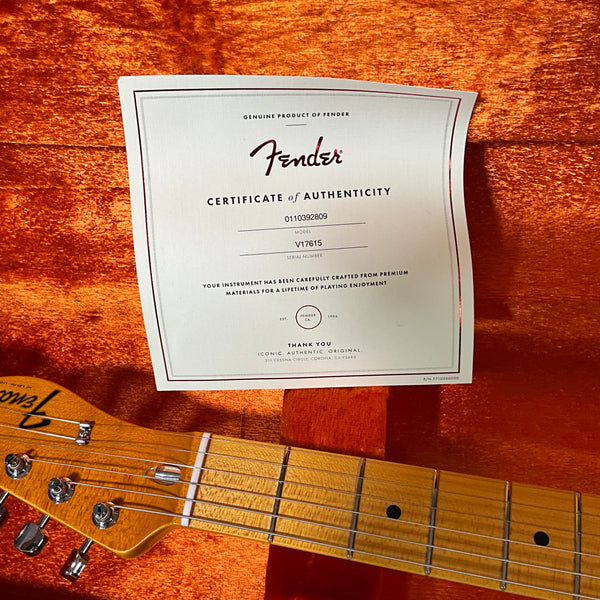 Fender American Vintage II 1972 Telecaster Thinline Electric Guitar - Candy Apple Red