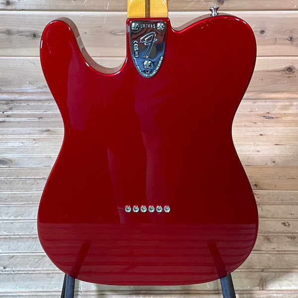 Fender American Vintage II 1972 Telecaster Thinline Electric Guitar - Candy Apple Red