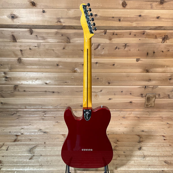 Fender American Vintage II 1972 Telecaster Thinline Electric Guitar - Candy Apple Red