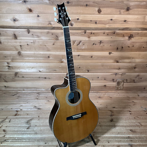 PRS SE A60E Angelus Left Handed Acoustic Guitar - Natural