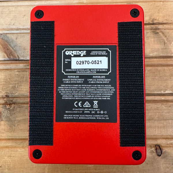 Orange Two Stroke Pedal USED