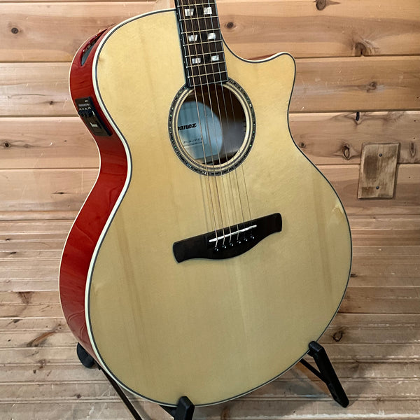 Ibanez AE170 Acoustic Guitar - Natural w/ Red