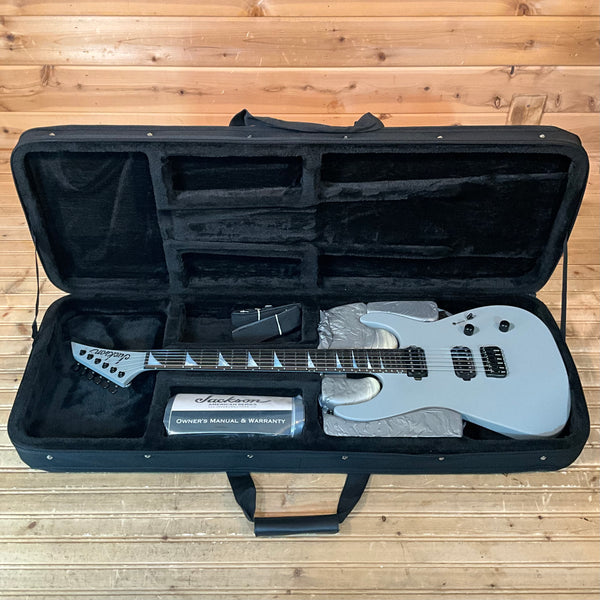 Jackson American Series Soloist SL2 DX HT Electric Guitar - Satin Porsche Gray